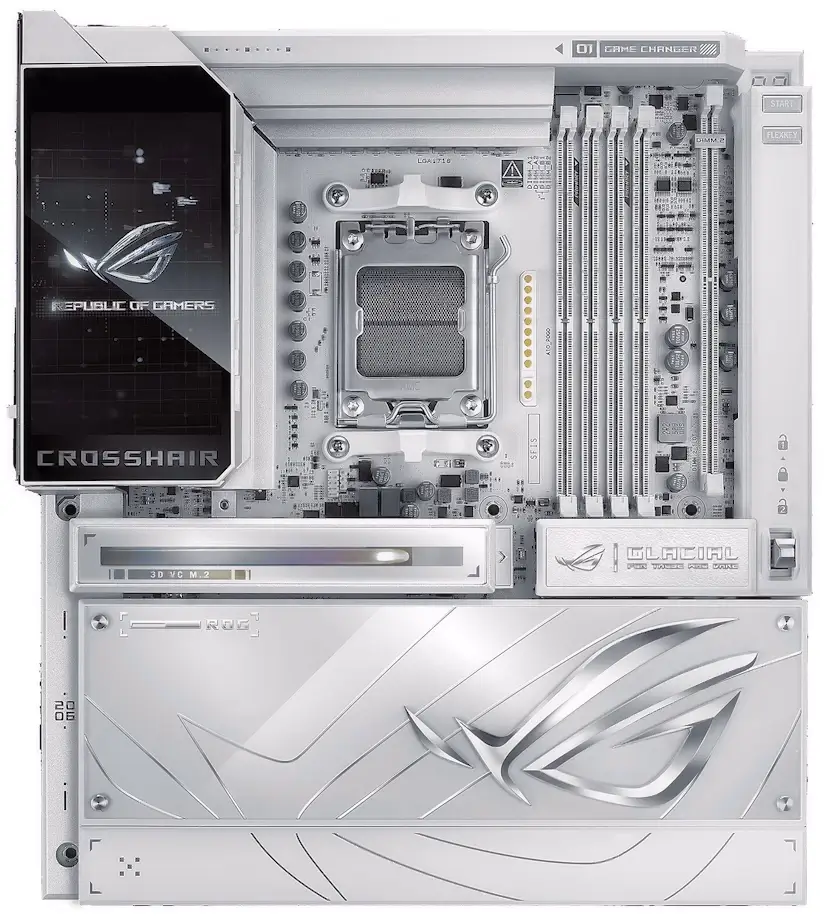 Montaje Placa Base ASUS ROG CROSSHAIR X870E GLACIAL Pavones Moratalaz Pavones PC - Montaje Placa Base ASUS ROG CROSSHAIR X870E GLACIAL Pavones Moratalaz